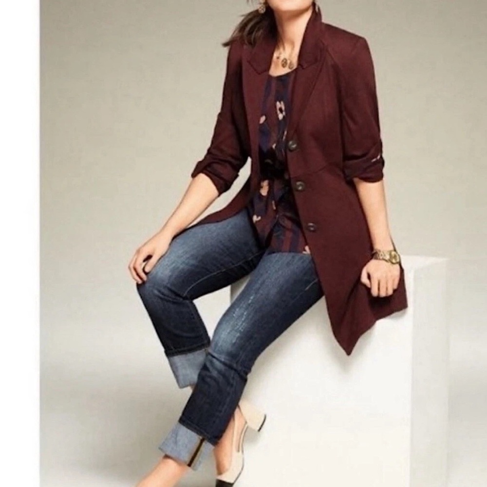 Cabi Woman’s Boss Fitted Trench Jacket